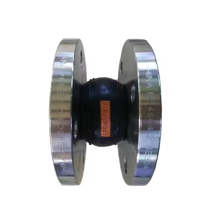 Single Sphere Flexible Rubber Expansion Joint Cass 150 with Flange