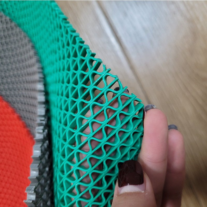 Swimming Pool Waterproof Kitchen Bathroom Snake Hollow Z Roll PVC S Mat