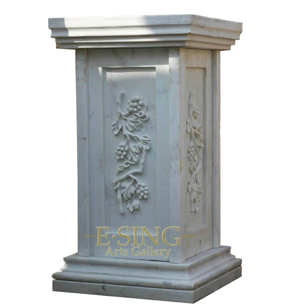 Natural White Marble Wholesale Factory Price of Marble Base