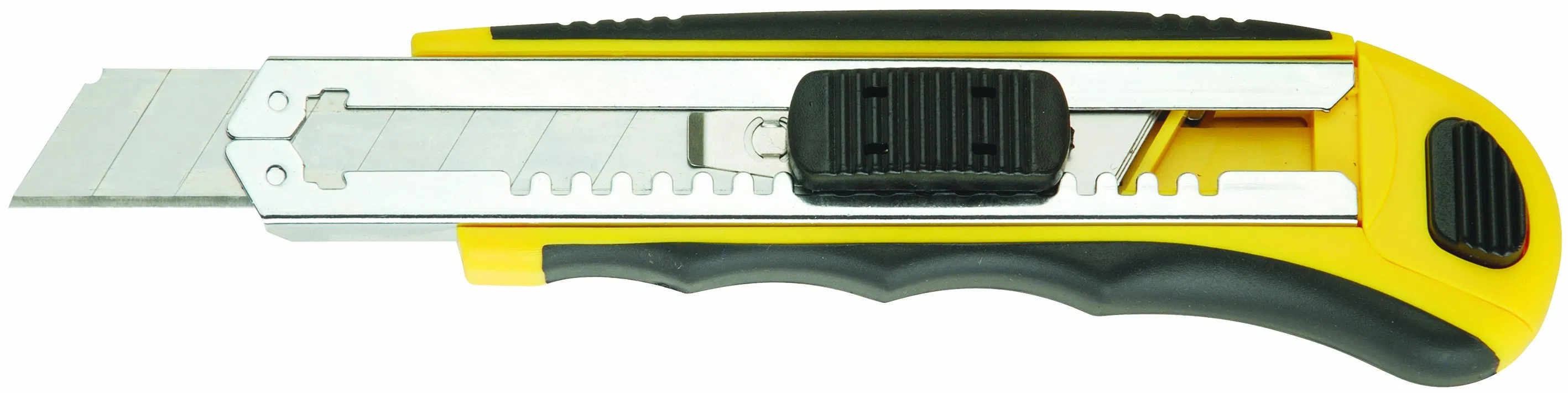 Utility Cutter Knife, TPR Handle, 18X10mm Cutter, Spare Blade