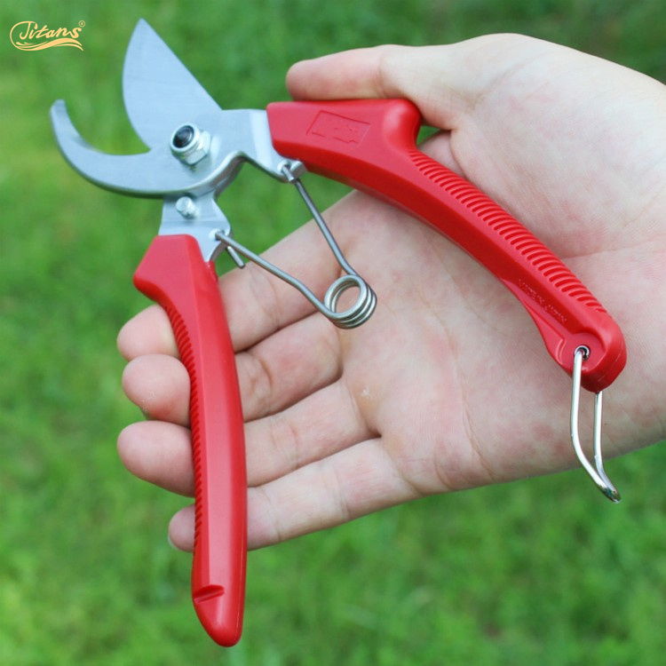 Titans Stainless Steel Thinning Scissors Double-Port Fruit and Flower Multi-Use Pruning Tree Sharping Tools
