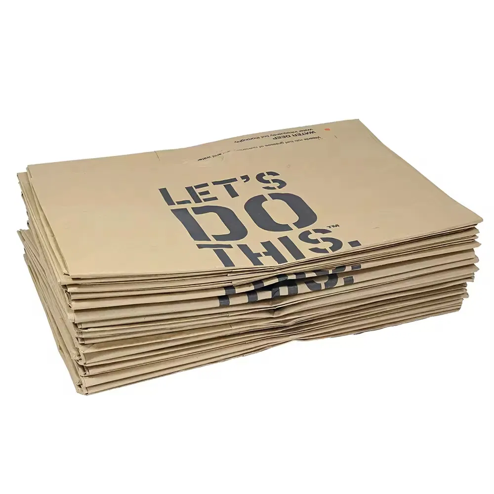 Compostable Kraft Paper Bags for Sale as Horticultural Waste Leaf and Weed