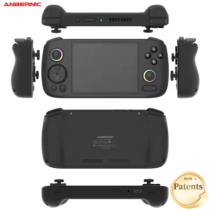Anbernic Rg406h Android13 3D Hall Joysticks 128g Retro Videogames Portable Mini Console 4 Inch IPS Touch Screen HD Retro Handheld Game Console