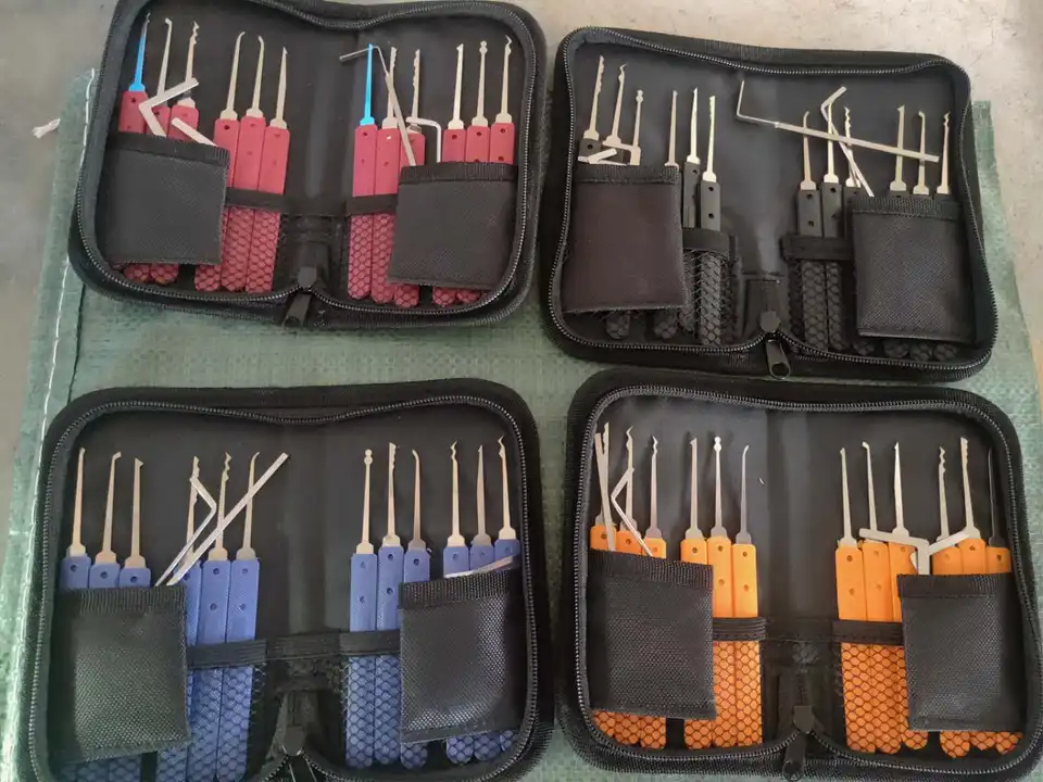 Best Professional 17PCS Lock Pick Set Stainless Steel Locksmith Tool Picking Lockpick