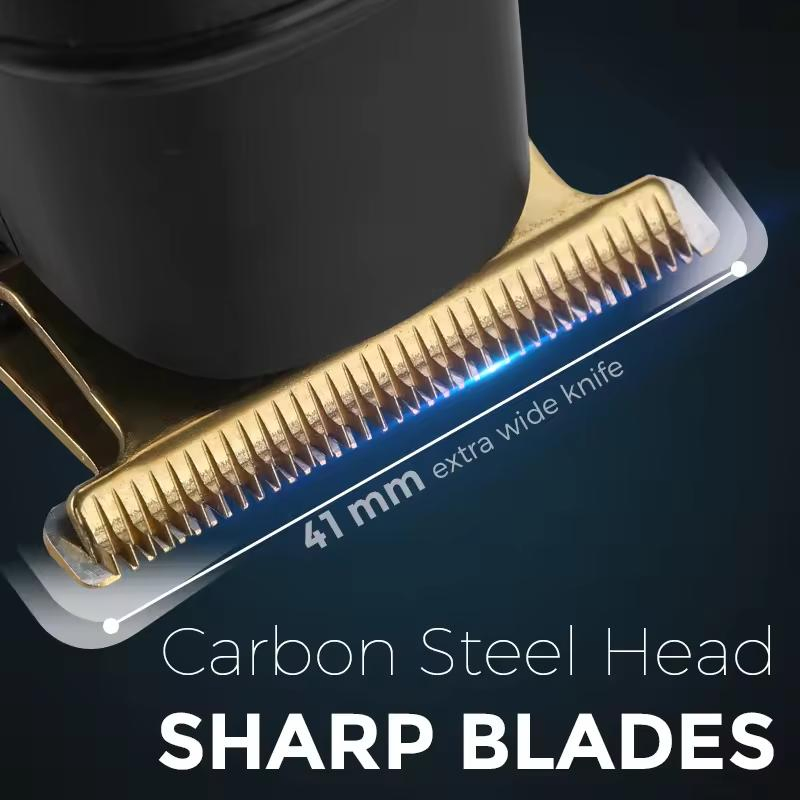 Gold Electric Hair Cutting Machine Rechargeable New Hair Man Trimmer