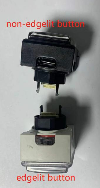 Igt Rectangle Button with Edge Lit/Non Edge Lit for Gaming/Casino/Slot Machines