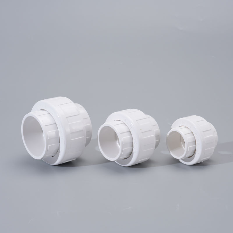 Customized PVC Union for Water Supply AS/NZS 1477 UPVC Union Pressure Pipe Fittings Manufacturer