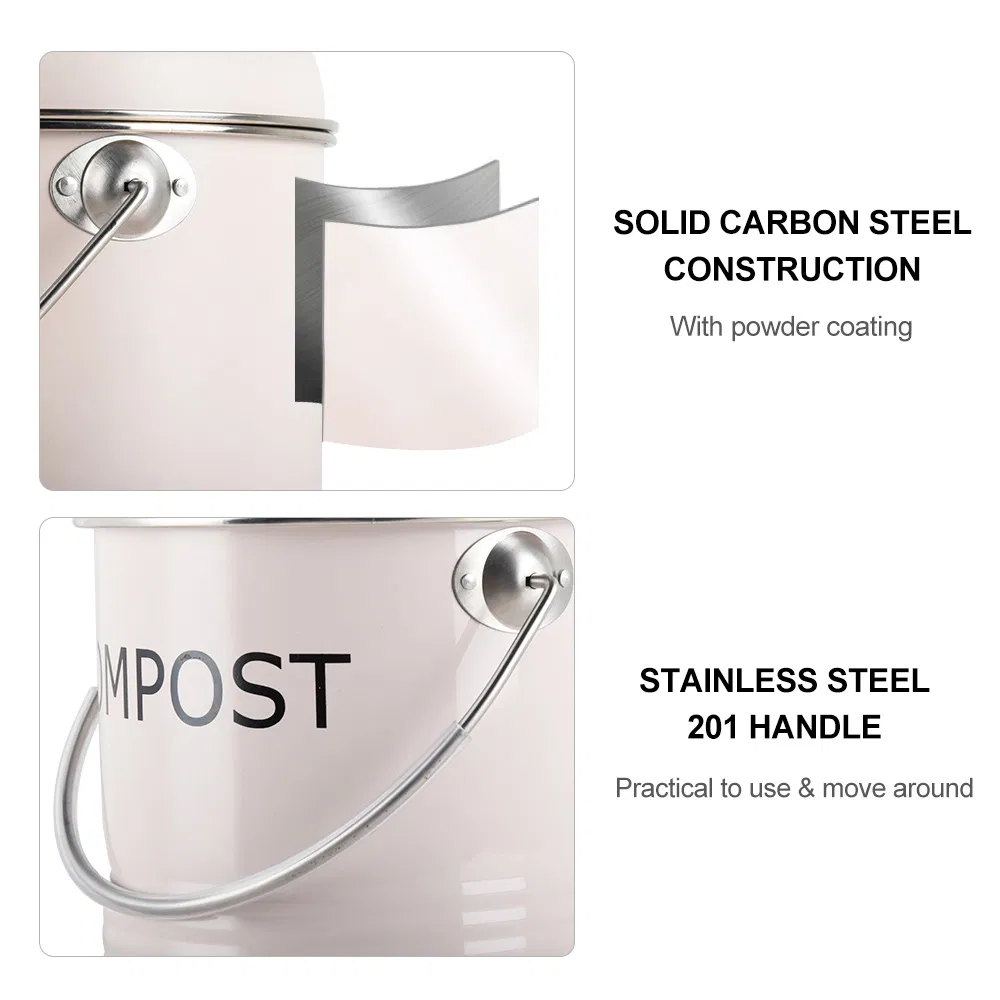 Компостный контейнер для кухни из нержавеющей стали