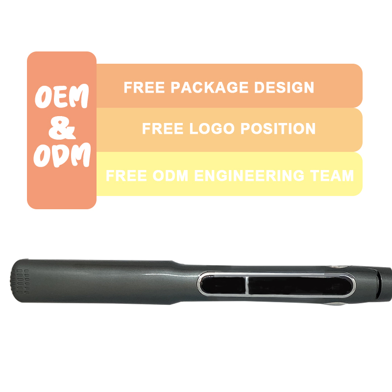 Private Label Hair Straightener Titanium Plates Flat Iron Tools for Salon Quality Hair Straightener