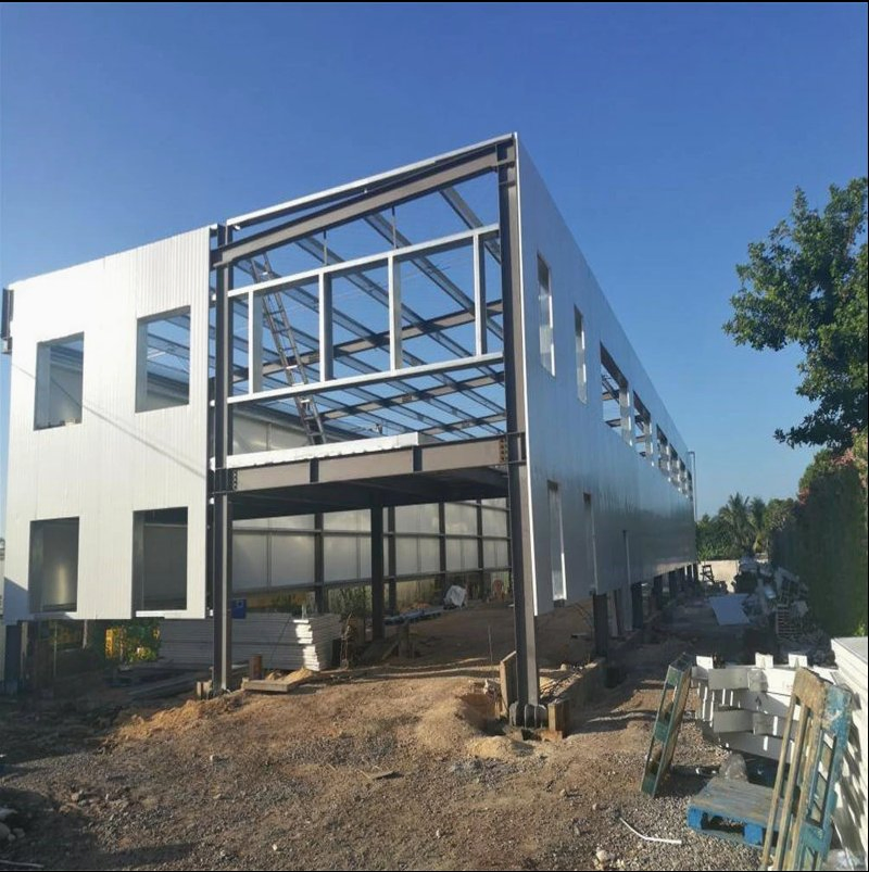 Prefabicated Steel Structure Shed Farm House Metal Building with High Quality