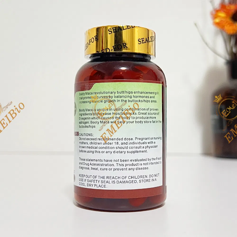 Natural Herbal Best Buttock HIPS Big Butt Enhancer Cream Pills HIPS up Breast Butt Enhancement Enlargement Capsule for Booty