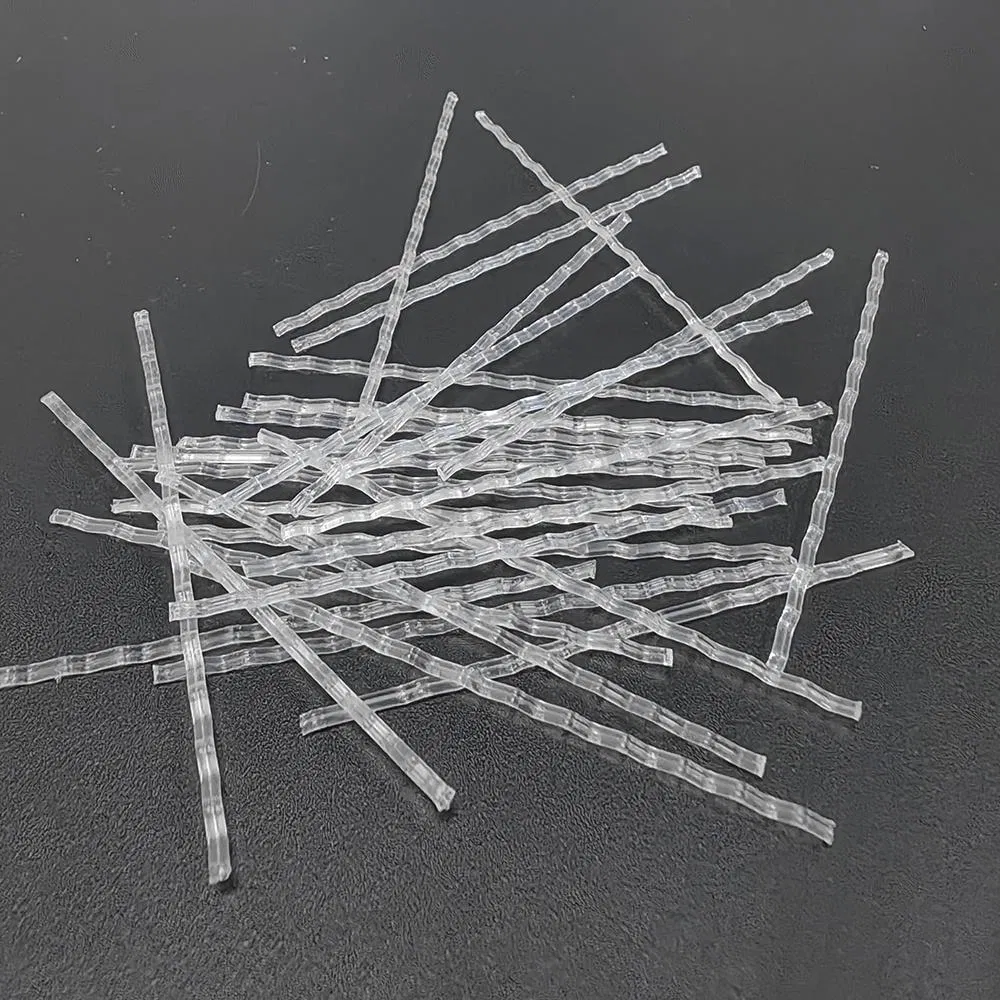 PP Coarse Fiber Waveform for Shotcrete Application in Tunnel and Slope Protection Engineering