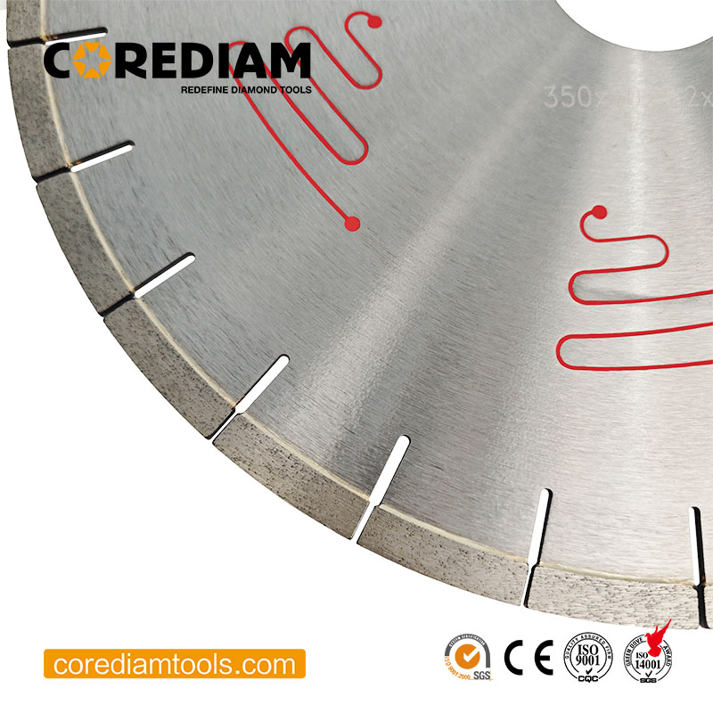 Dekton Diamond Cutting Blade with Fishhook Slot From China Diamond Tools Supplier