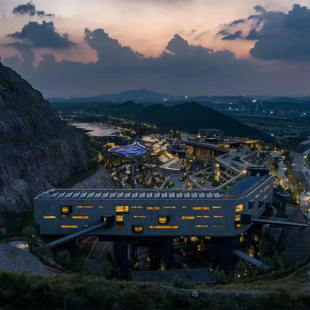 Exposed Aggregate Premium Grc Wall Panels Sawtooth Design