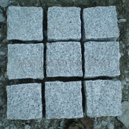 Granite Square Shape Cubes Paving Stone for Street