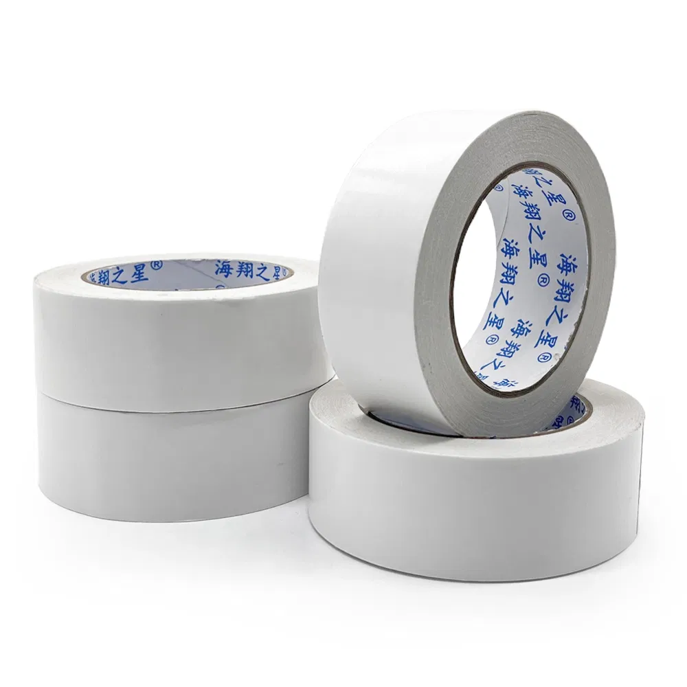 High Temp Double Sided Tissue Adhesive Tape with Hotmelt Glue