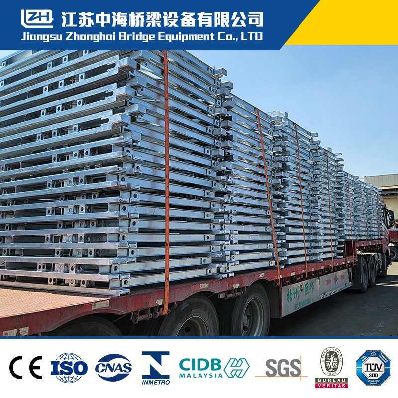 Load Rich Modular Prefab Portable Steel Truss Frame Bridge for Emergency Engineering