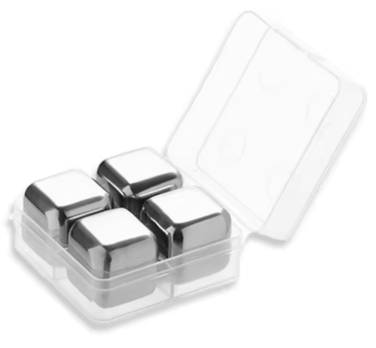 Silver Gold Gray White Black Dishwasher Safe Ice Stone Ice Cube Whiskey Stone