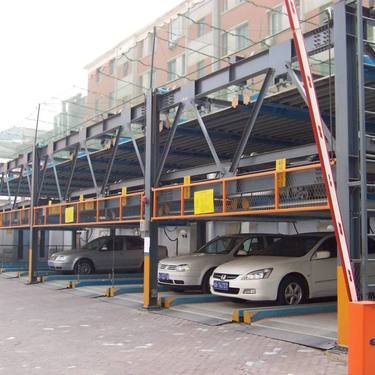 Customized Prefabricated Modular Garage Steel Frame Structure Multi-Level Parking Tower for Space-Saving