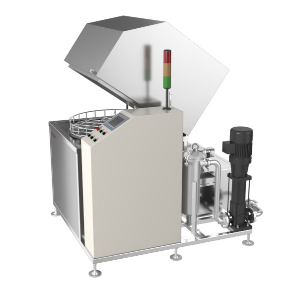 Rotor Shaft Rotary Spray Cleaning Machine