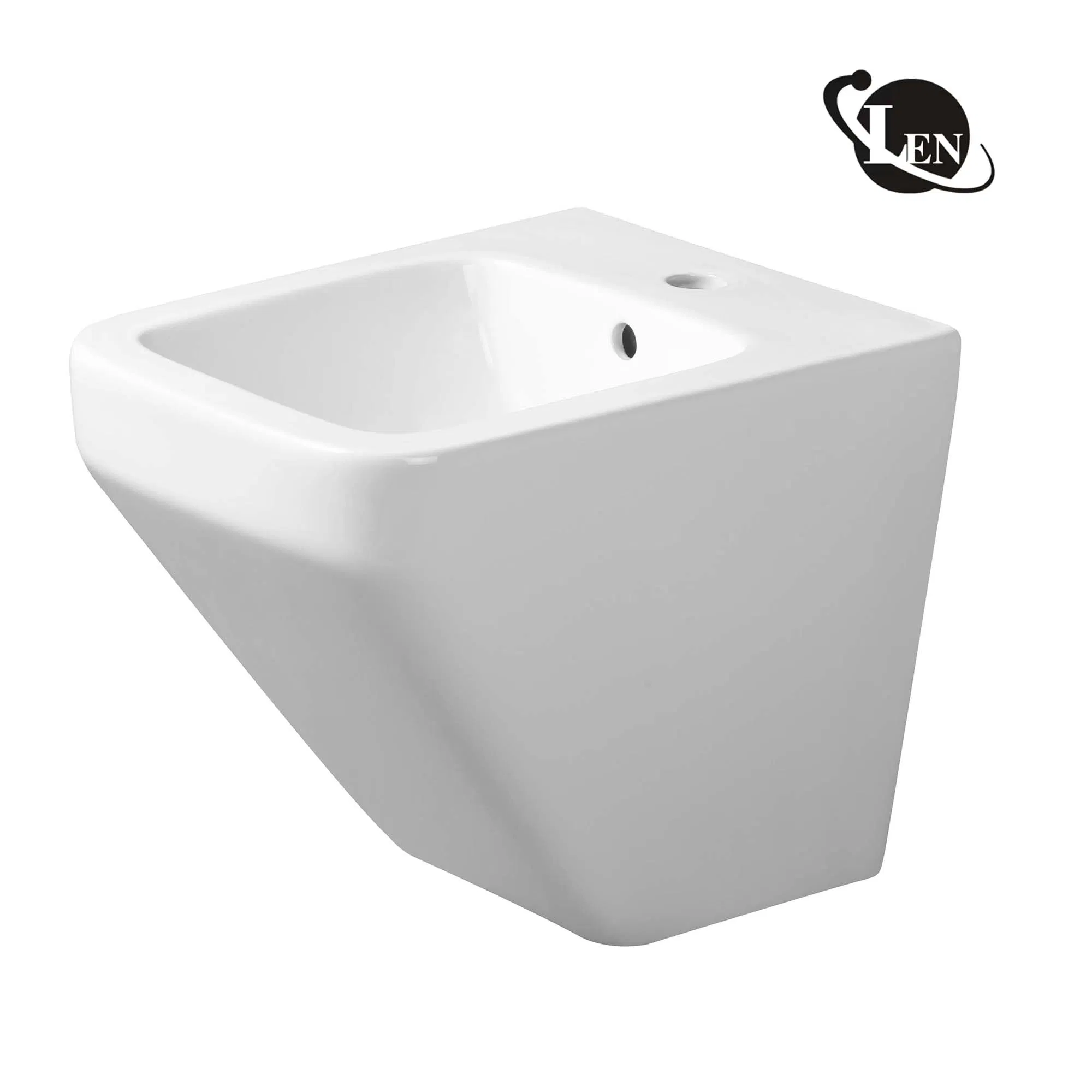 Керамическая подвесная раковина Gloss White