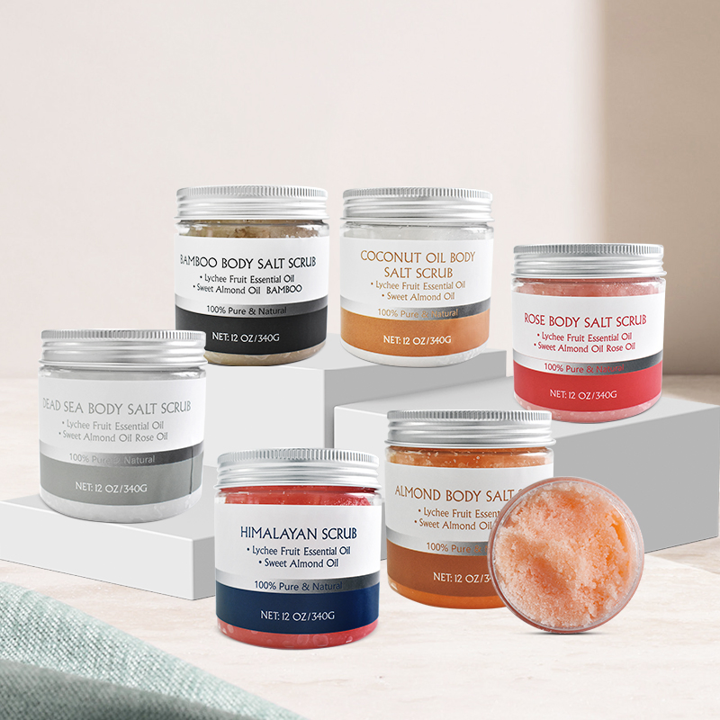 Wholesale Private Label Sugar Body Scrub Natural Exfoliating Whitening Body Scrub Fruit Body Scrub