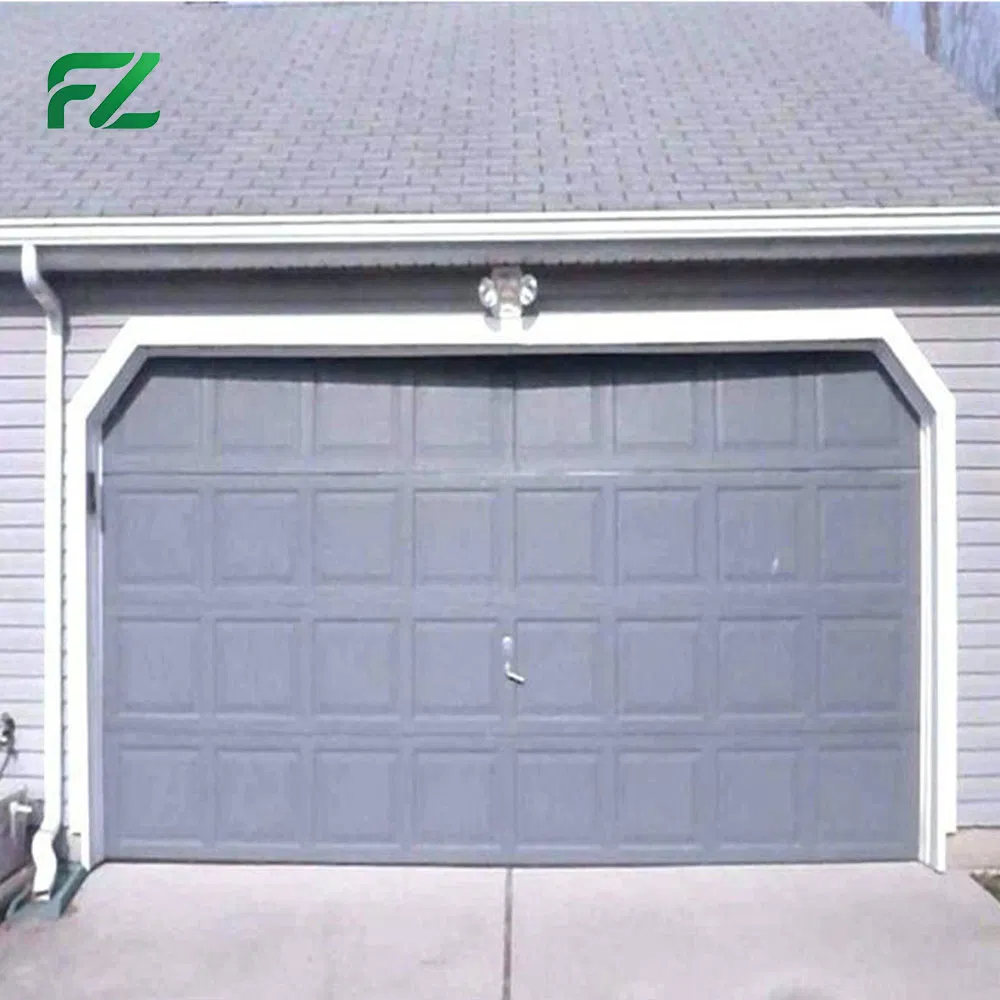 Durable Residential Garage Doors Featuring a Modern Remote-Controlled Sliding Door Design