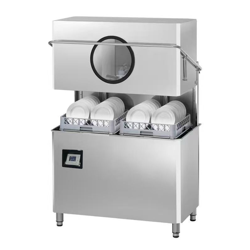 CE Certification SS304 China Freestanding Dishwashing Machine Commercial Kitchen Hood Type Dishwasher