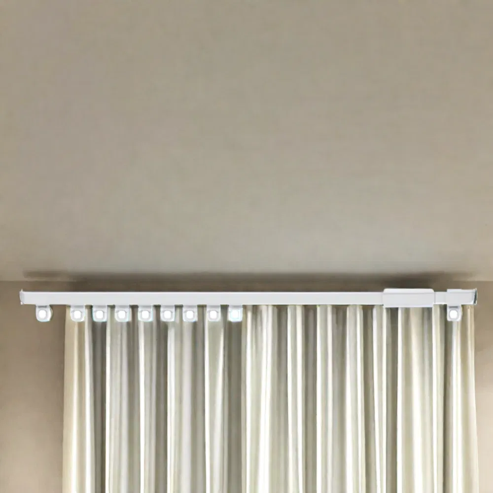 Wholesale Modern Ceiling Home Decor Window Extendable Curtain Rail Track