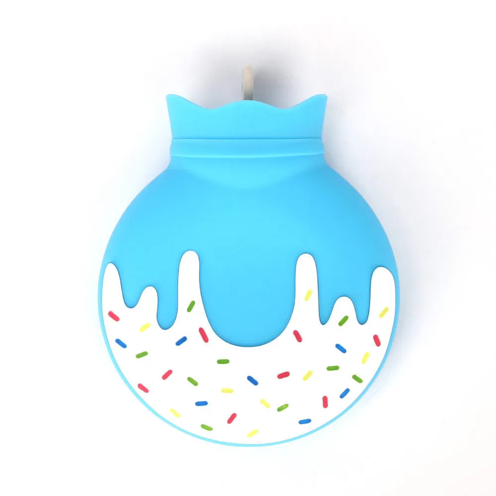 Silicone Microwave Heating Bottle Hot Water Bag with Cover