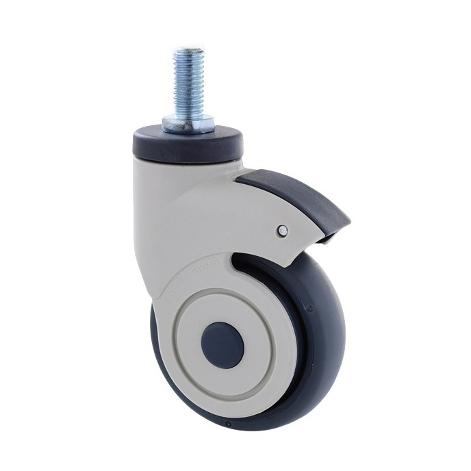 Wearable and Stable Rolling Caster with Long Life for Multi-Function Medical Electric Bed and Emergency Vehicle Wheels