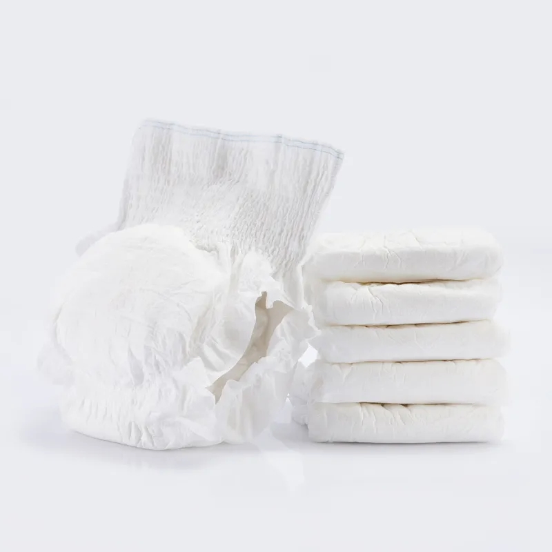 Soft Breathable Absorption Disposable OEM Adult Diapers Pull UPS Pants for Old People
