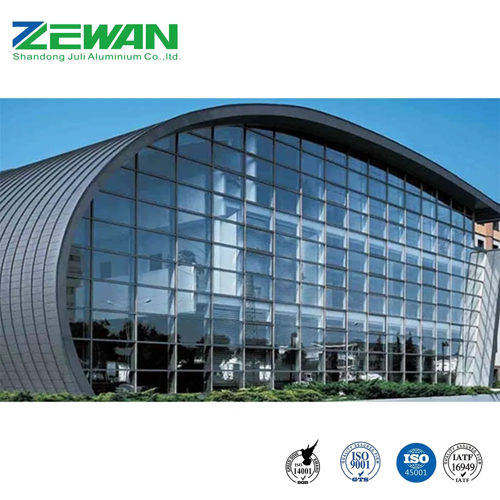 Aluminium Extrusion Profile for Curtain Wall System
