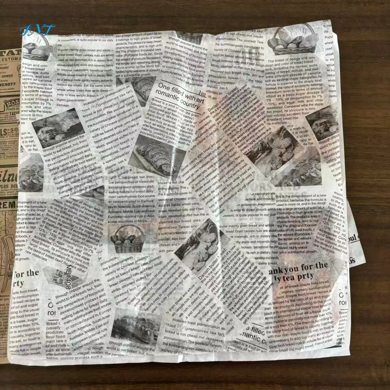 OEM Customizable Placemat Paper with Multilingual Printing