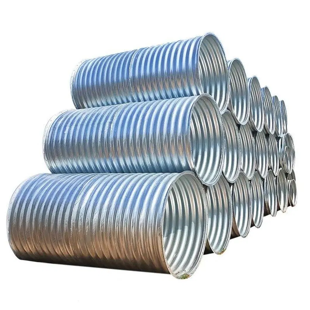 Factory Price High Corrosion Resistance Customizable Galvanized Corrugated Steel Pipe