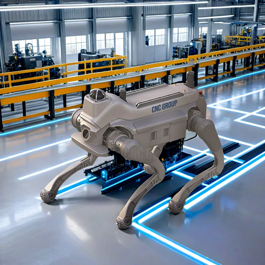 Stock Appearance 4-Legged Design Artificial Intelligence Walking Humanoid Quadruped Robot Dog