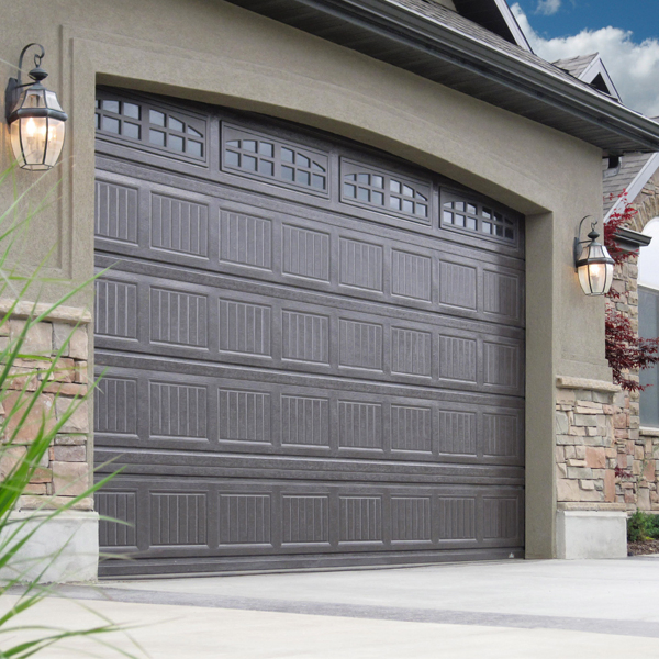 Anodised Aluminum Assemble Glass Single Garage Door Sectional 8X7 Exterior