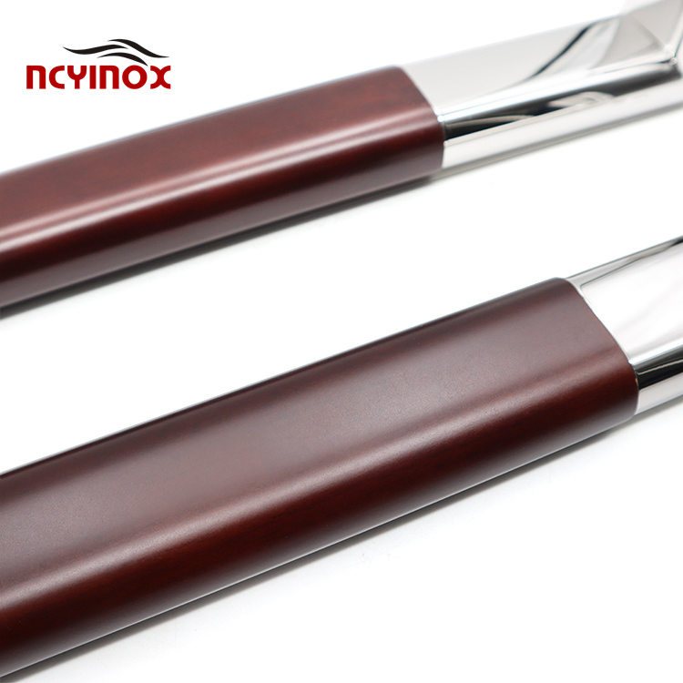 Combination Stainless Steel Wood Door Handle for Modern Design