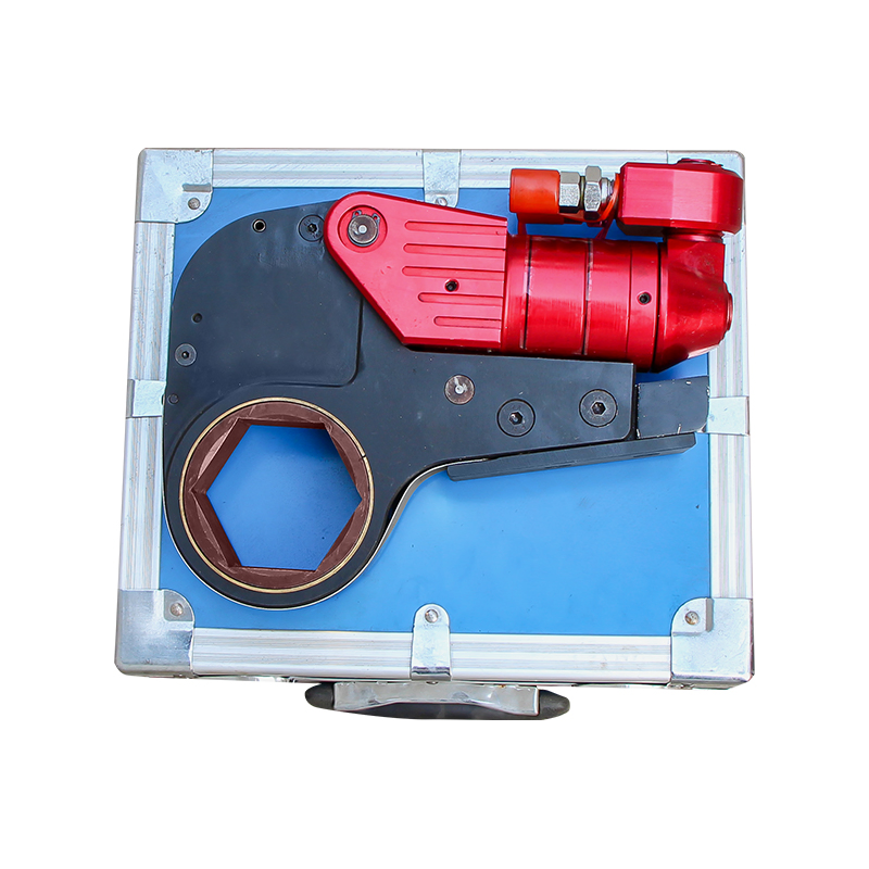 China Al Ti alloy square drive hydraulic torque wrench
