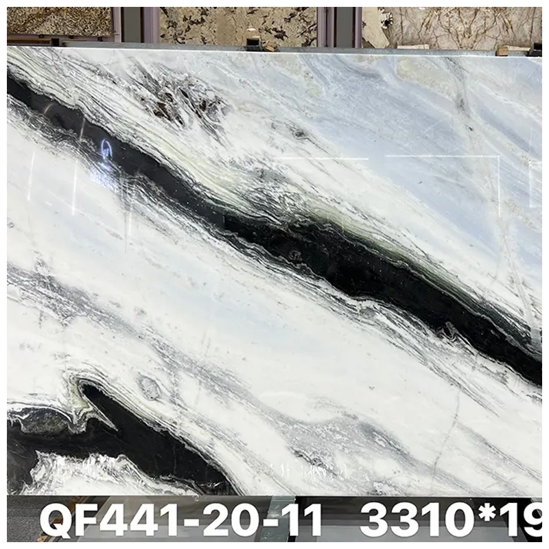 Brazilian Scandalous Panda Quartzite Slabs