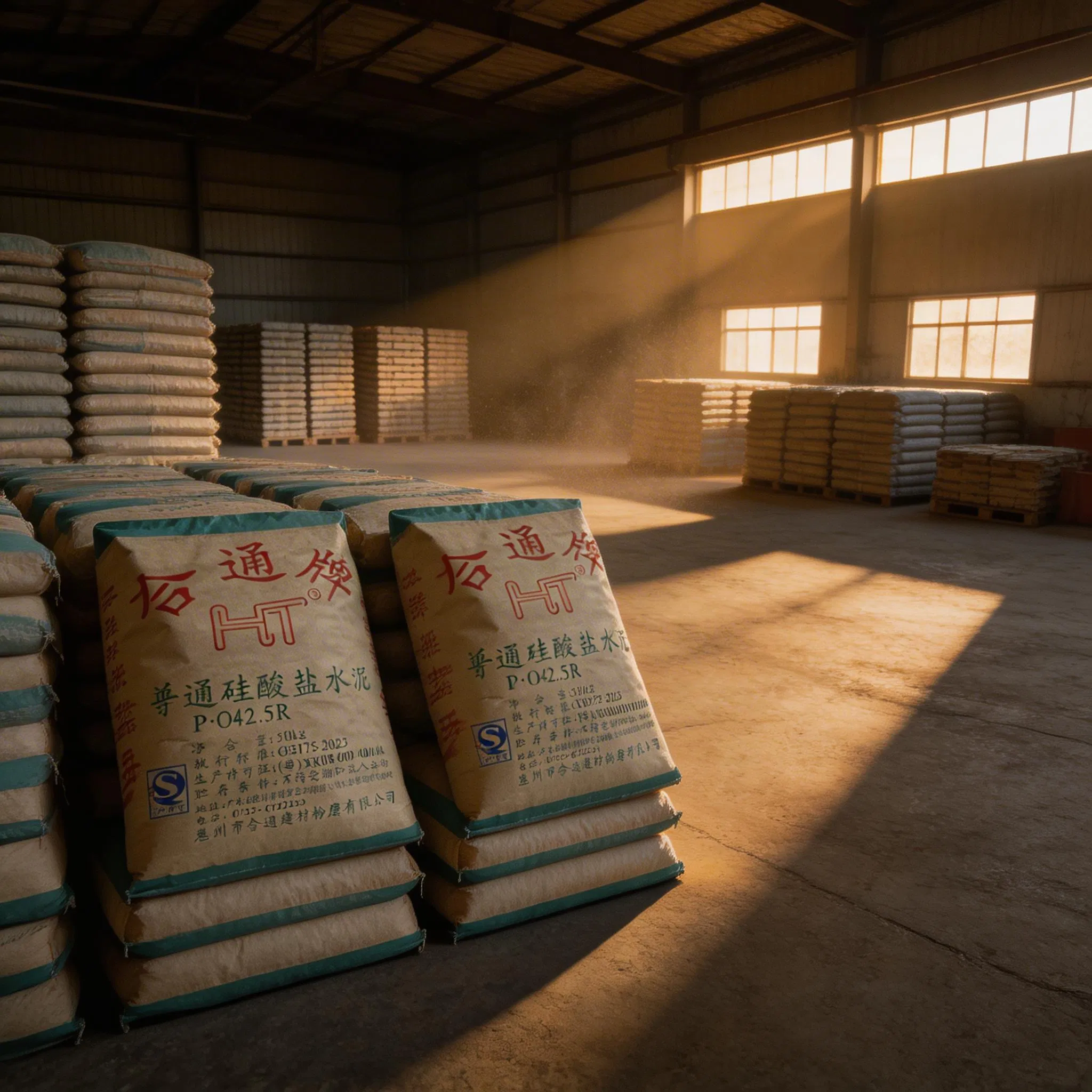 P. O 42.5r Portland Cement for Ready-Mix Concrete Applications