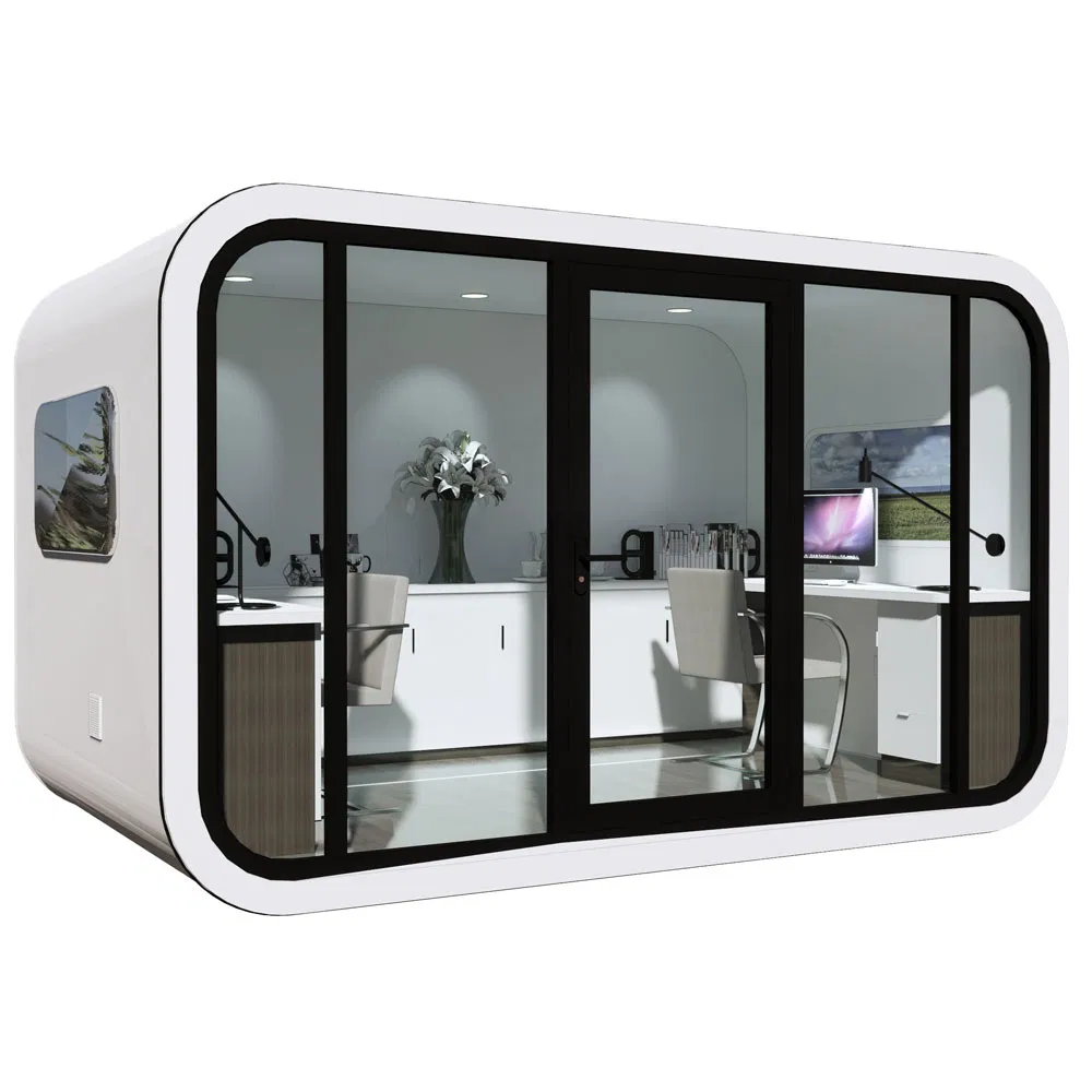 20FT 40FT Outdoor Tiny House Modern Popular Prefab House Mobile Working House Office Pod Apple Cabin
