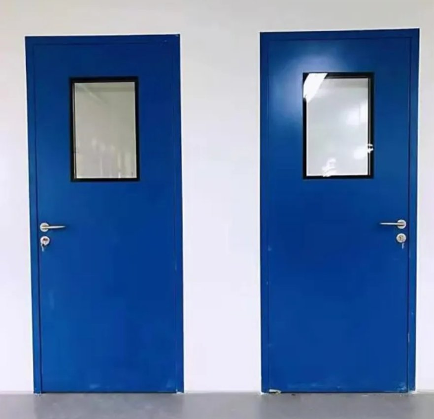 Aluminum Frame Airtight Swing Door Hospital Clean Room Cleanroom Interior Door