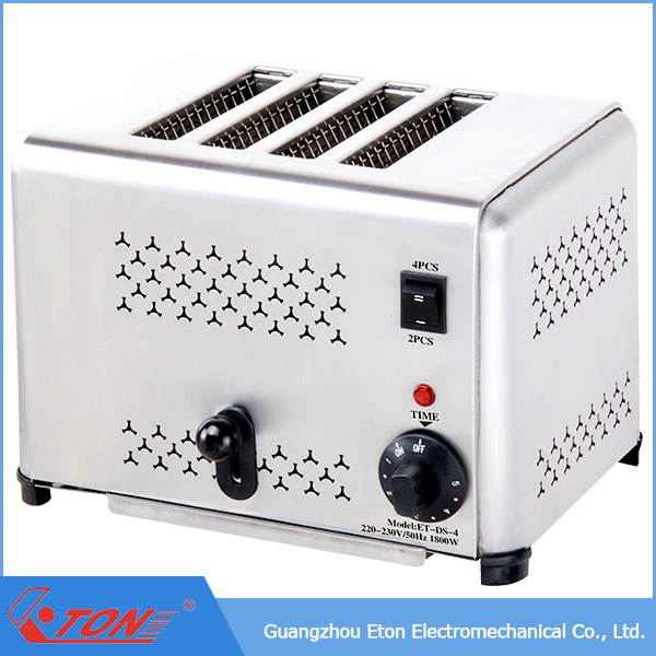 Ce Approved Commercial 4-Slice Bread Toaster