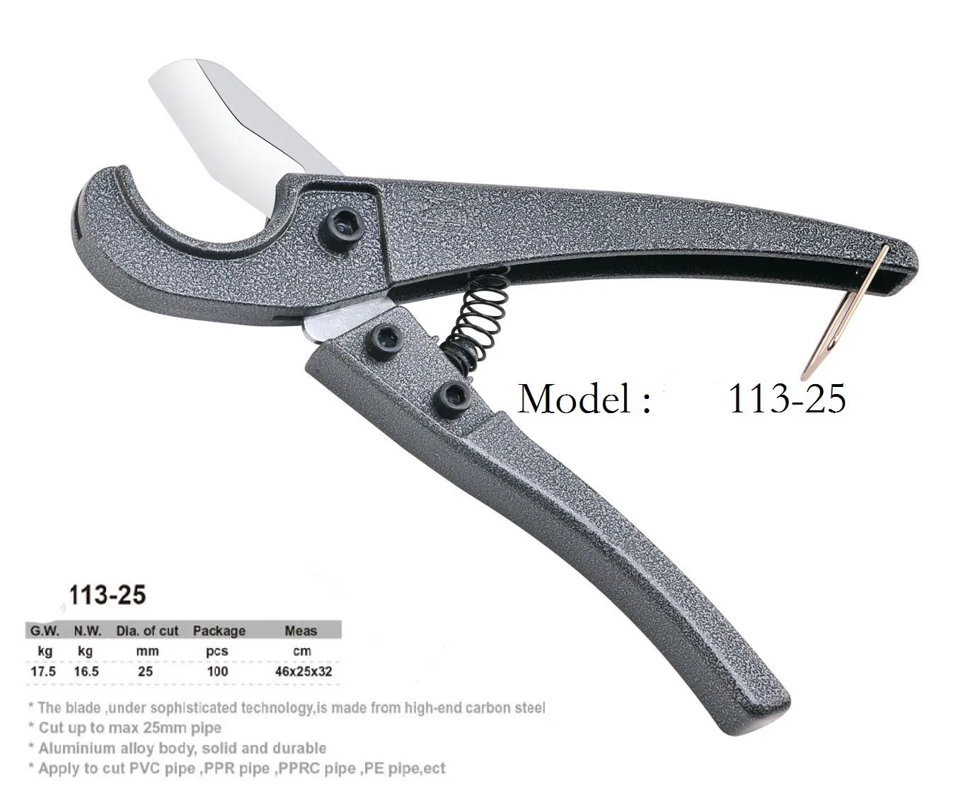 PVC Pipe Cutter, PE Pipe