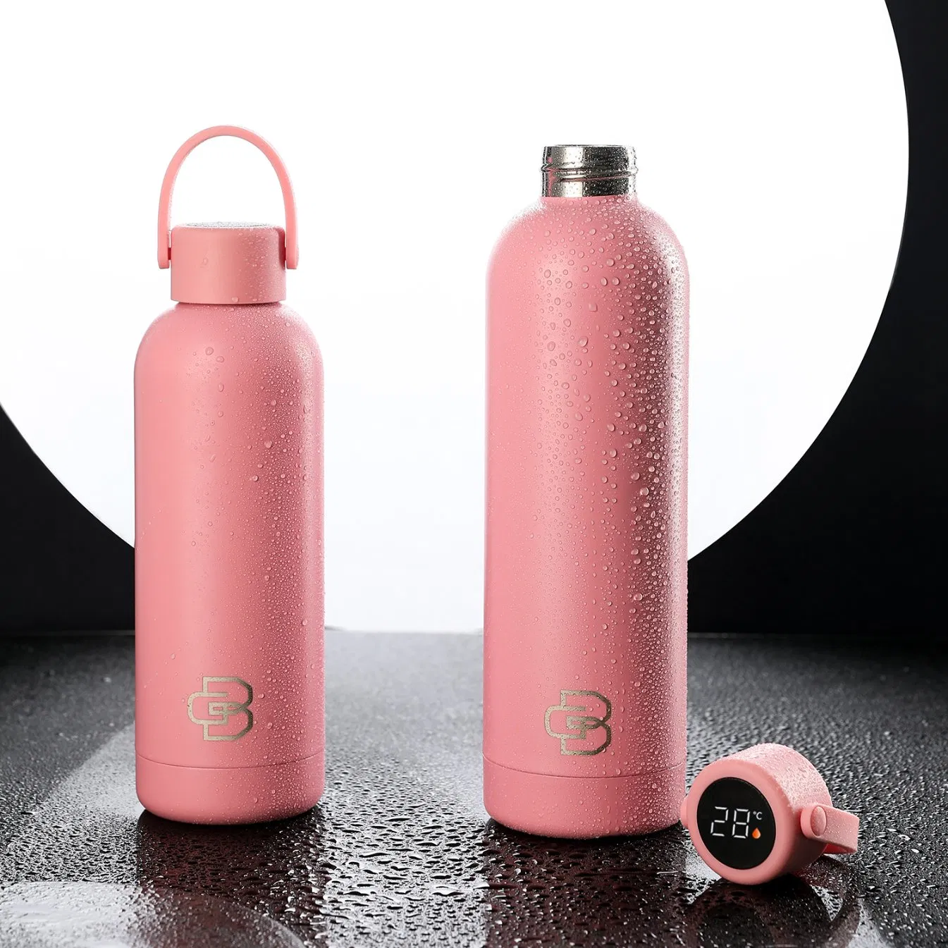 China Travel Smart Fahrenheit Temperature Display Thermal Drinking Water Bottle