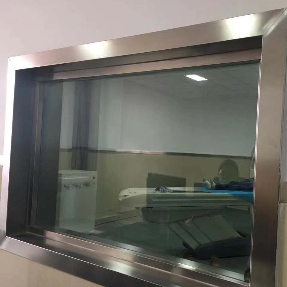 Radiology Department Uses 10mm and 12mm Lead Glass for Radiation Protection. There Is Also Observation Window Lead Glass.