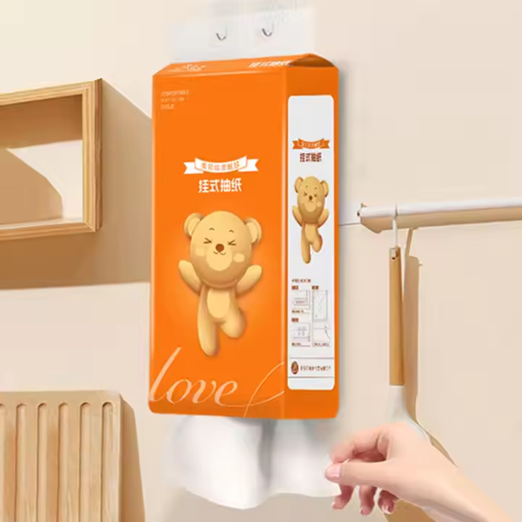 Comfortable Gentle Touch Soft Hanging Tissue Paper Hanging Tissue Paper