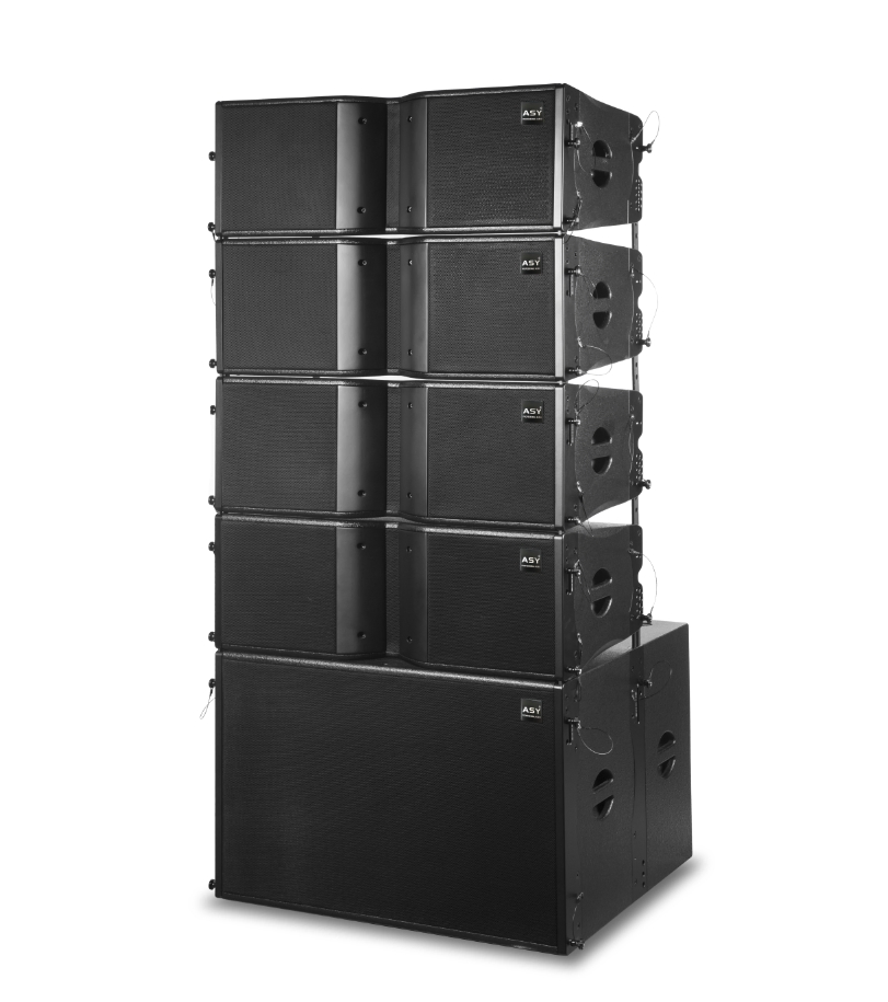 Линейный массив LA-210, 500W НЧ и 1000W ВЧ