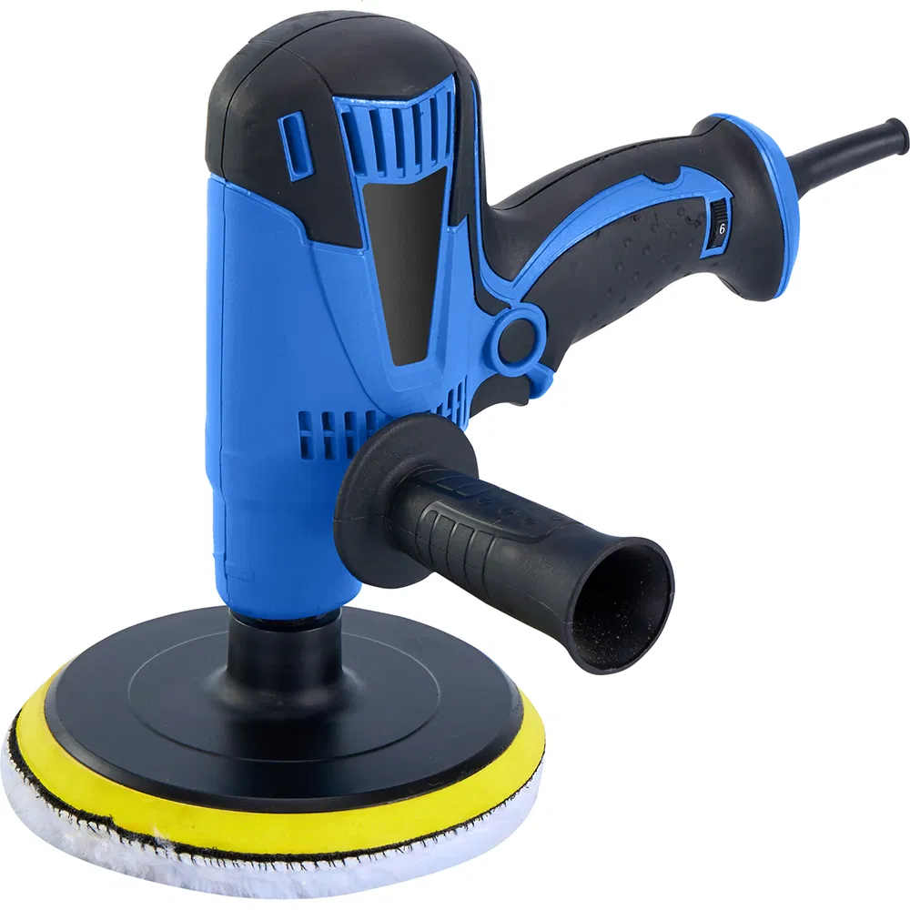 450W 150mm Angle Polisher with Foam Portable Mini Polishing Machine Mini Electric Rotary Car Polisher